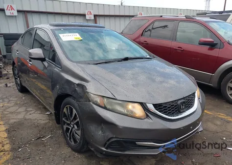 2013 Honda Civic Ex from USA, damaged, VIN 19XFB2F81DE064798